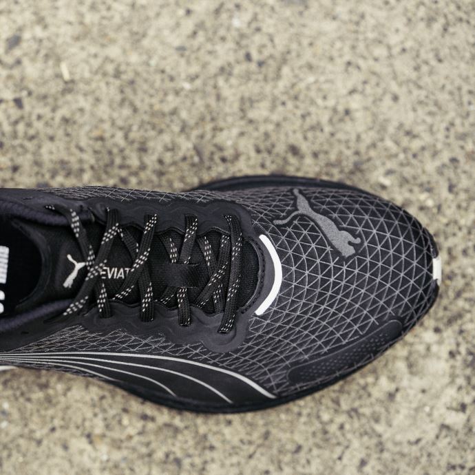 Chaussures De Course Deviate Nitro 2 Wtr Noir-argent Métallisé Femmes Puma Canada
