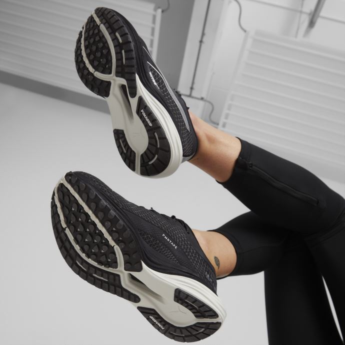 Chaussures De Course Deviate Nitro 2 Wtr Noir-argent Métallisé Femmes Puma Canada
