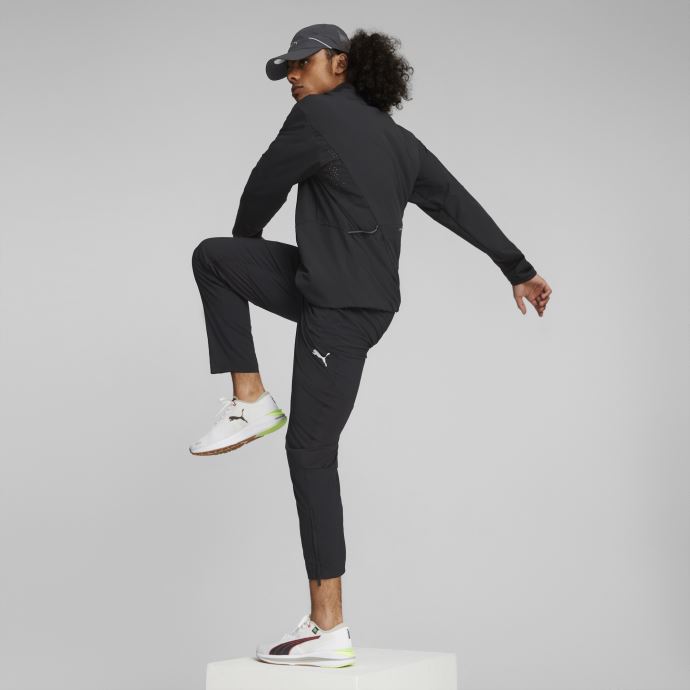 Puma Canada X First Mile Electrify Nitro 2 Chaussures De Course Hommes Blanc-noir-firelight