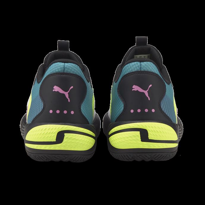 Alerte Puma Canada Court Rider 2.0 Swxp Chaussures De Basketball Blanc Jaune
