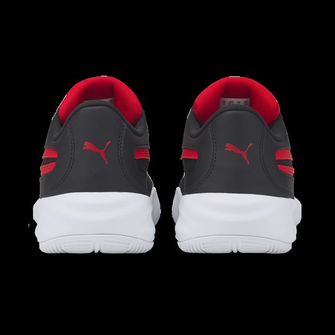 Chaussures De Basketball Puma Canada Triple Jeunesse Noir-haut Risque Rouge
