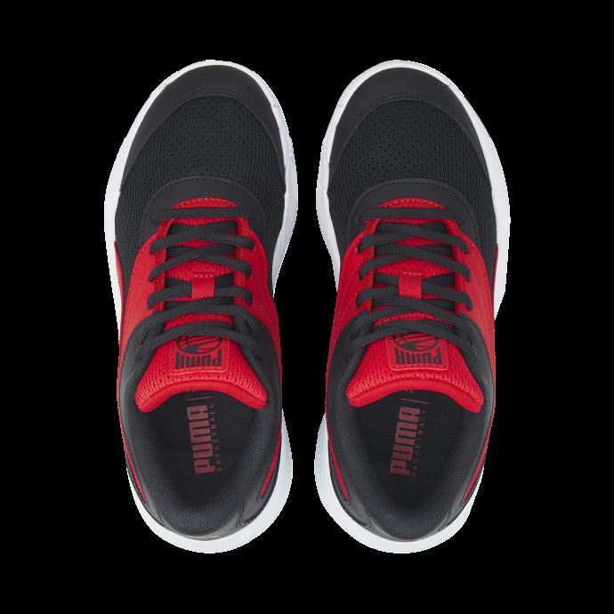 Chaussures De Basketball Puma Canada Triple Jeunesse Noir-haut Risque Rouge
