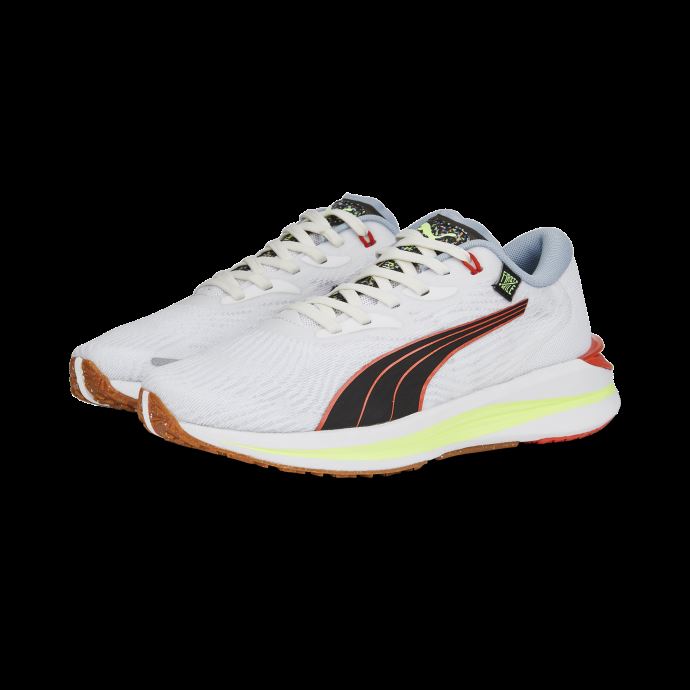 Puma Canada X First Mile Electrify Nitro 2 Femmes Chaussures De Course Blanc-noir-firelight

