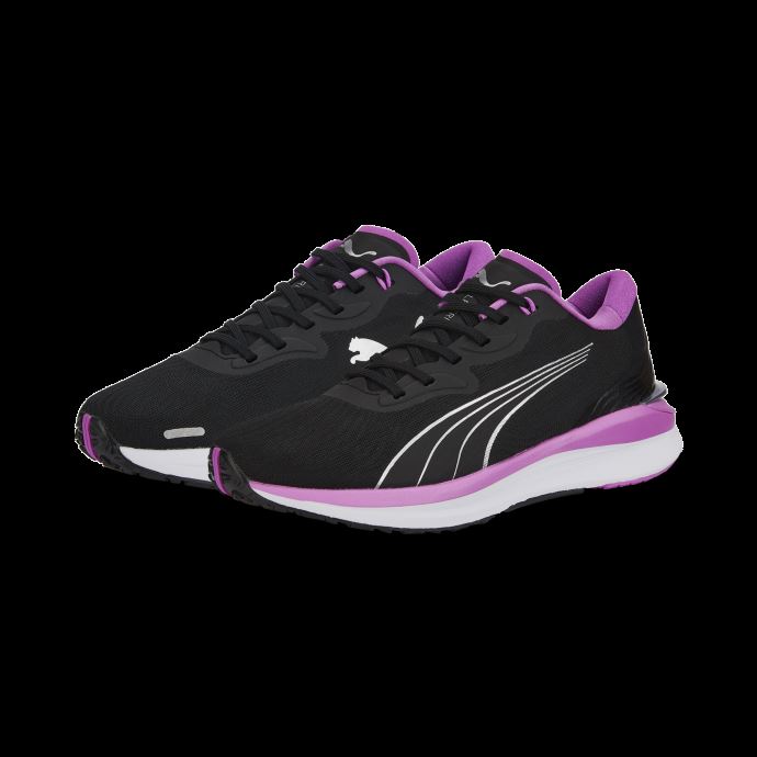 Chaussures De Course Electrify Nitro 2 Femmes Black-electric Orchid-silver Puma Canada
