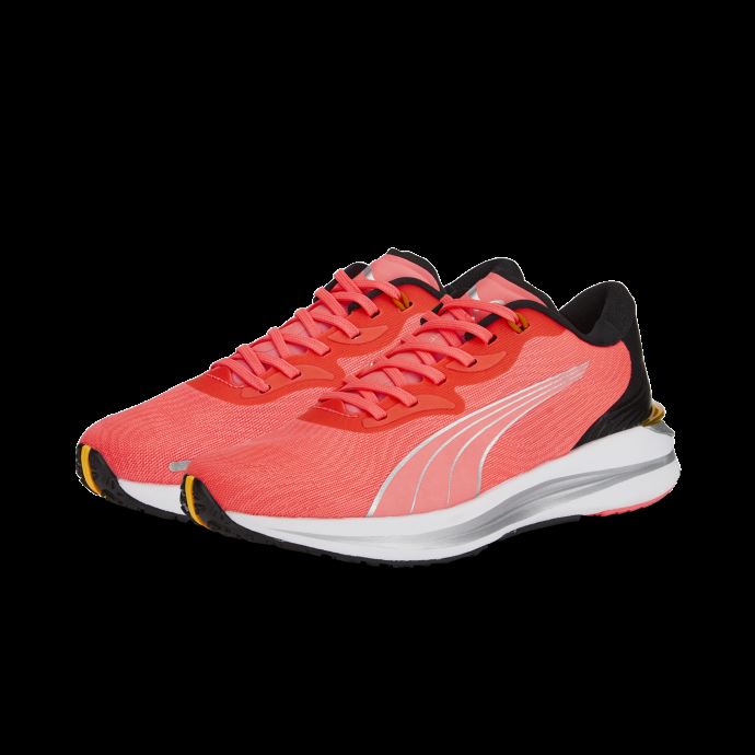 Puma Canada Electrify Nitro 2 Chaussures De Course Femmes Coucher De Soleil Lueur-noir-argent
