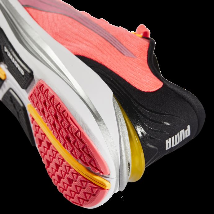 Puma Canada Electrify Nitro 2 Chaussures De Course Femme Sunset Glow-noir-argent
