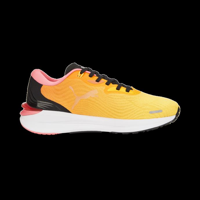 Puma Canada Electrify Nitro 2 Chaussures De Course Pour Femmes Sun Stream-sunset Glow-black
