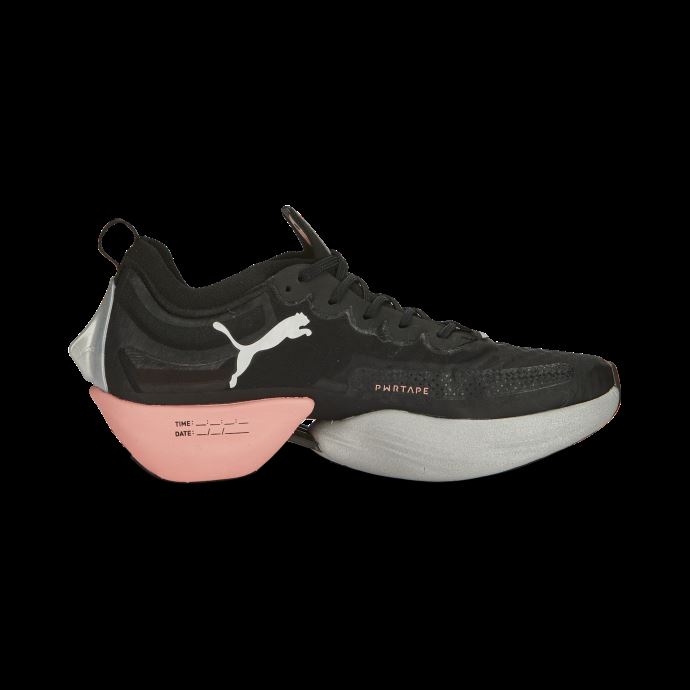 Puma Canada Noir-carnation Rose Fast-r Nitro Elite Carbone Chaussures De Course Femmes
