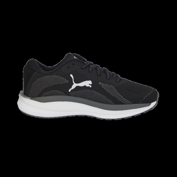 Magnify Nitro Knit Femmes Chaussures De Course Puma Canada Noir-castlerock-blanc
