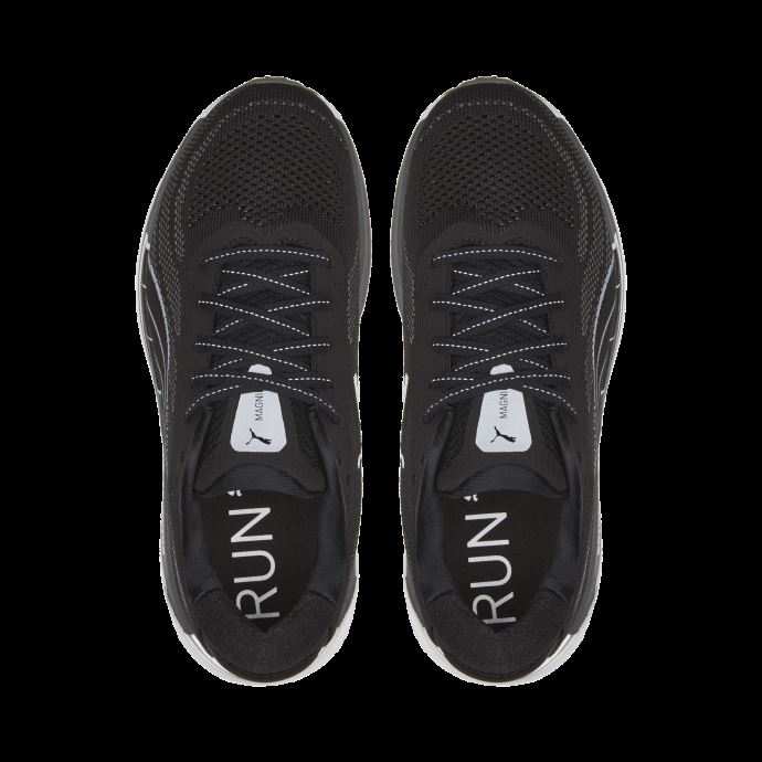 Magnify Nitro Knit Femmes Chaussures De Course Puma Canada Noir-castlerock-blanc
