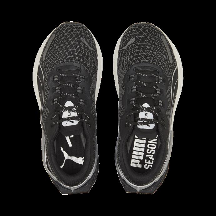 Chaussures De Course Noir-métallique Argent Run Xx Nitro Wtr Femmes Puma Canada
