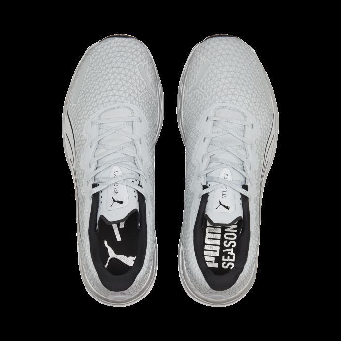 Chaussures De Course Speed Nitro 2 Wtr Hommes Platine Gris-noir Puma Canada
