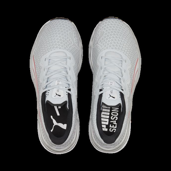 Puma Canada Velocity Nitro 2 Wtr Chaussures De Course Femmes Gris Platine-noir
