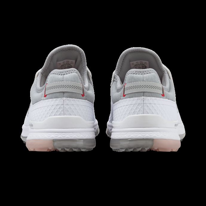 Puma Canada Blanc-argent-rose Dame Proadapt Alphacat Disque Fermeture Chaussures De Golf Femmes
