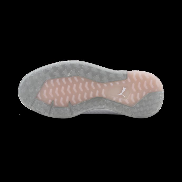 Puma Canada Blanc-argent-rose Dame Proadapt Alphacat Disque Fermeture Chaussures De Golf Femmes
