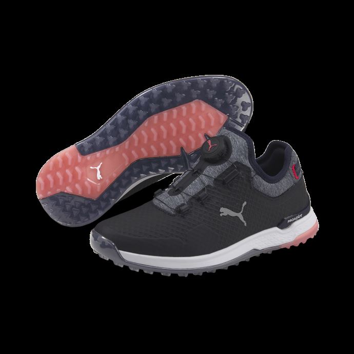 Peacoat-silver-rapture Rose Puma Canada Proadapt Alphacat Disc Fermeture Chaussures De Golf Femmes