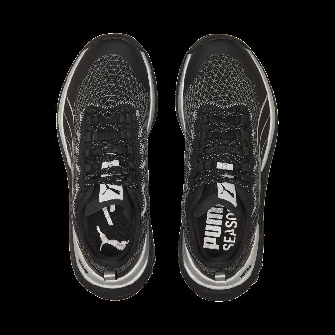 Chaussures De Course Voyage Nitro 2 Gore-tex Noir-argent Métallisé Femmes Puma Canada
