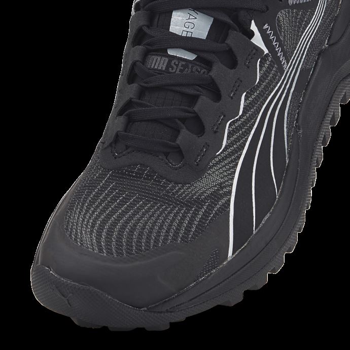 Puma Canada Voyage Nitro 2 Chaussures De Course Femmes Noir-argent Métallisé
