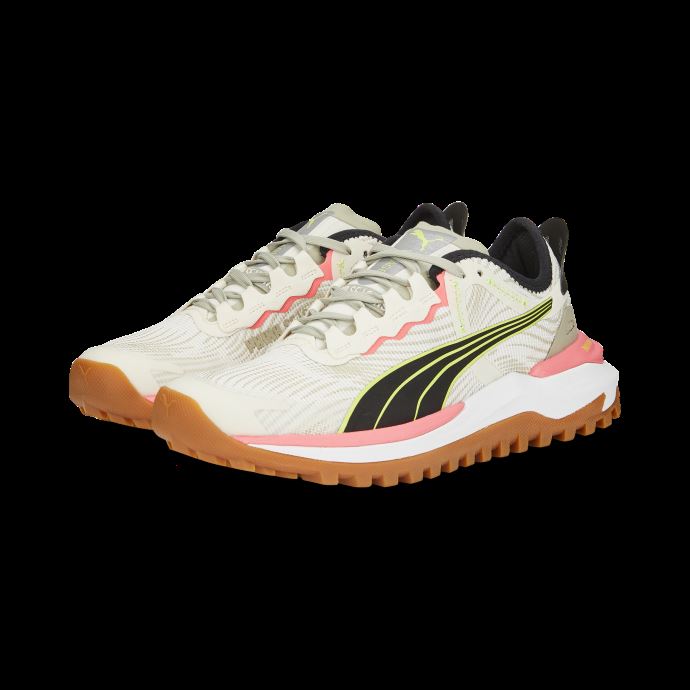 Puma Canada Voyage Nitro 2 Chaussures De Course Femme Pristine-light Lime-noir
