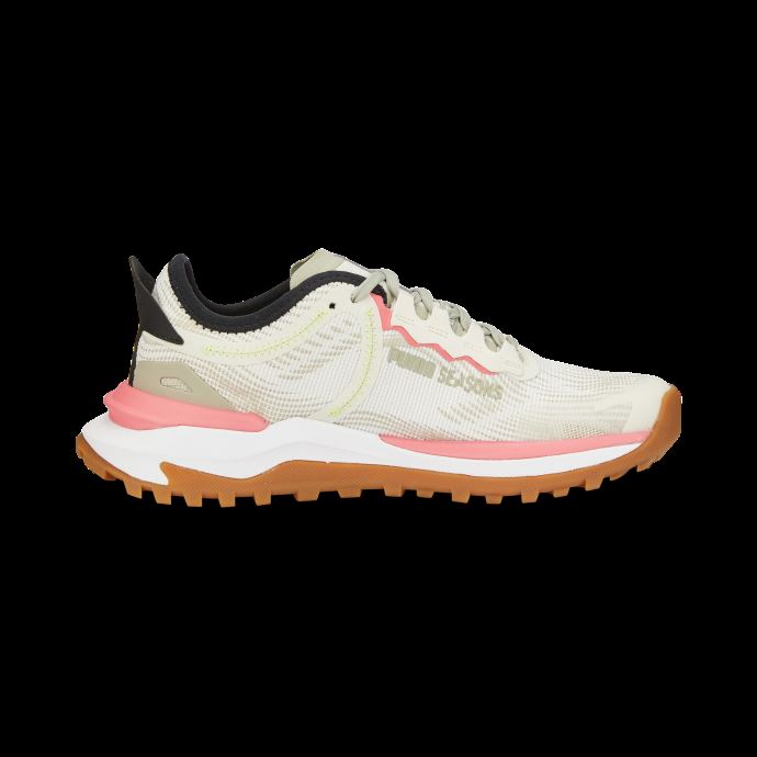 Puma Canada Voyage Nitro 2 Chaussures De Course Femme Pristine-light Lime-noir
