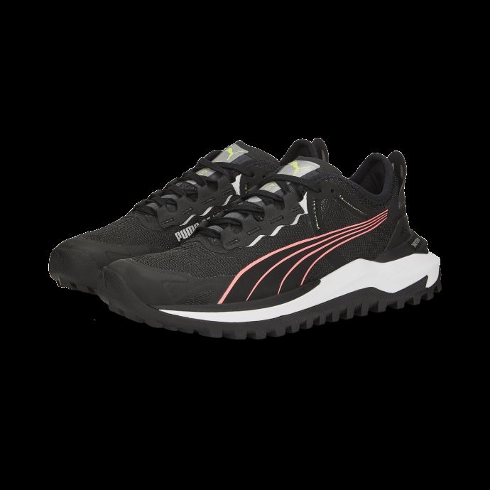 Chaussures De Course Voyage Nitro 2 Femmes Black-sunset Glow Puma Canada