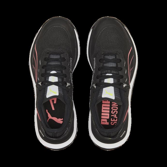 Chaussures De Course Voyage Nitro 2 Femmes Black-sunset Glow Puma Canada
