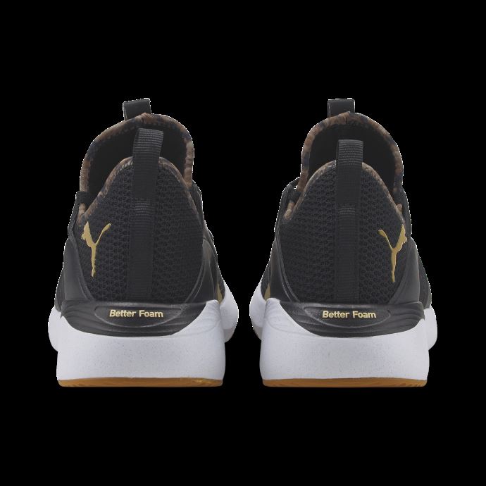 Noir-team Or Meilleure Mousse Adore Safari Glam Chaussures De Course Femmes Puma Canada
