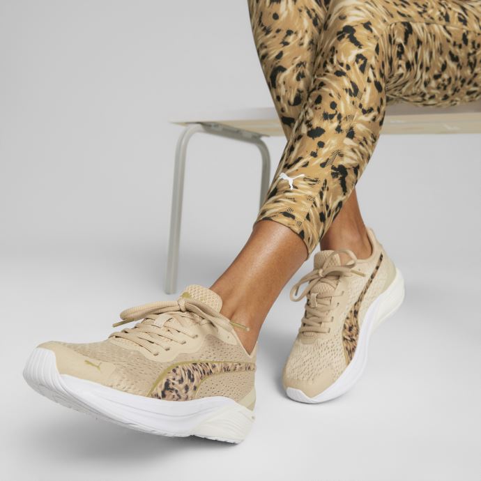 Chaussures De Course Puma Canada Feline Profoam Safari Glam Sable Clair
