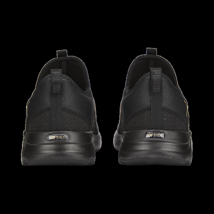 Chaussures De Course à Enfiler Safari Softride Sophia Black-team Gold Pour Femmes Puma Canada
