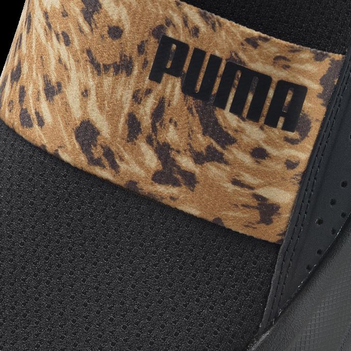 Chaussures De Course à Enfiler Safari Softride Sophia Black-team Gold Pour Femmes Puma Canada
