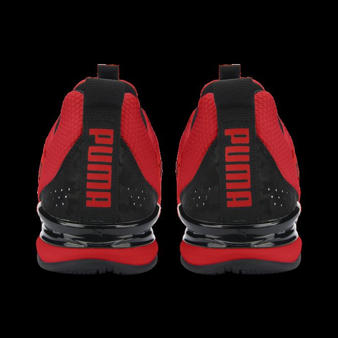 Axelion Nxt Camo Chaussures De Course Hommes Puma Canada Risque élevé Rouge-noir
