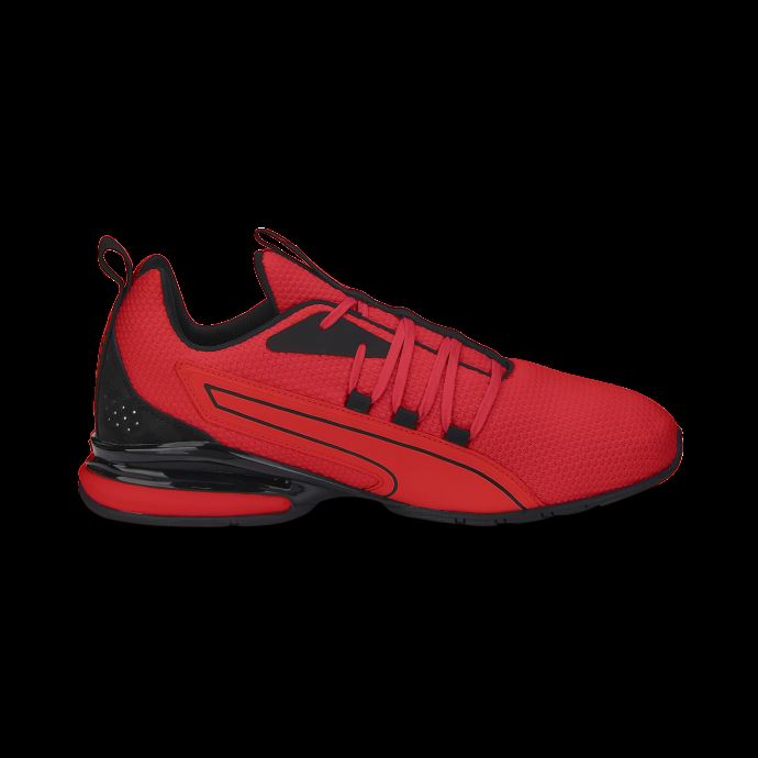 Axelion Nxt Camo Chaussures De Course Hommes Puma Canada Risque élevé Rouge-noir
