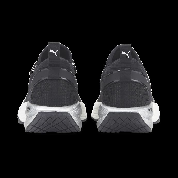 Pwr Xx Nitro Chaussures D'entraînement Pour Femmes Puma Canada Noir-blanc-argent Métallisé
