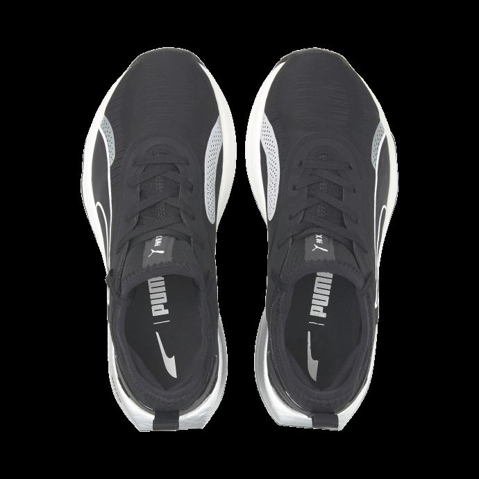 Puma Canada Pwr Xx Nitro Chaussures D'entraînement Femmes Noir-blanc-argent Métallisé
