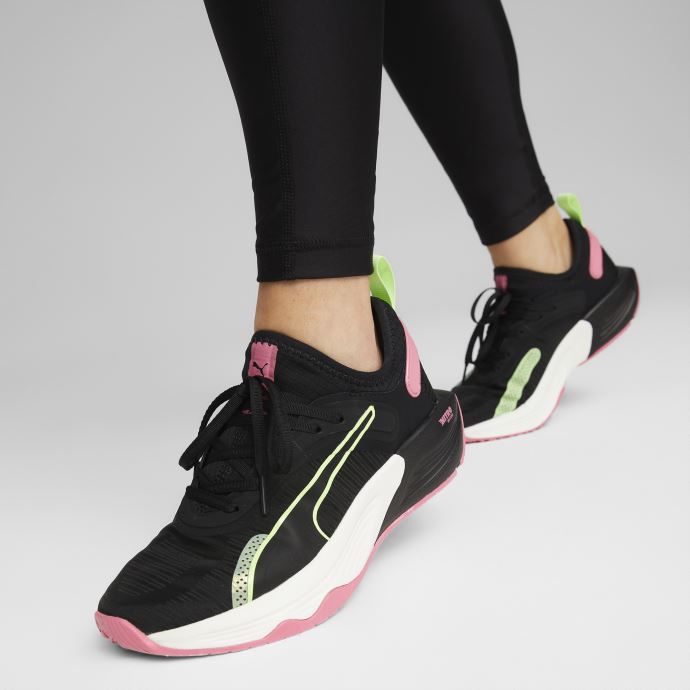PWR XX NITRO Chaussures D'entraînement Femmes Noir-sunset Rose-fizzy Pomme Puma Canada
