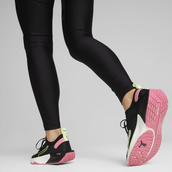 Puma Canada Noir-sunset Rose-fizzy Apple Pwr Xx Nitro Chaussures D'entraînement Pour Femmes