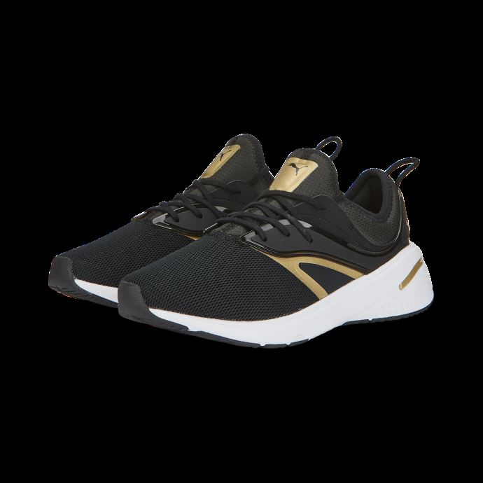 Puma Canada Forever Xt Metallic Chaussures D'entrainement Femme Noir-blanc-team Gold