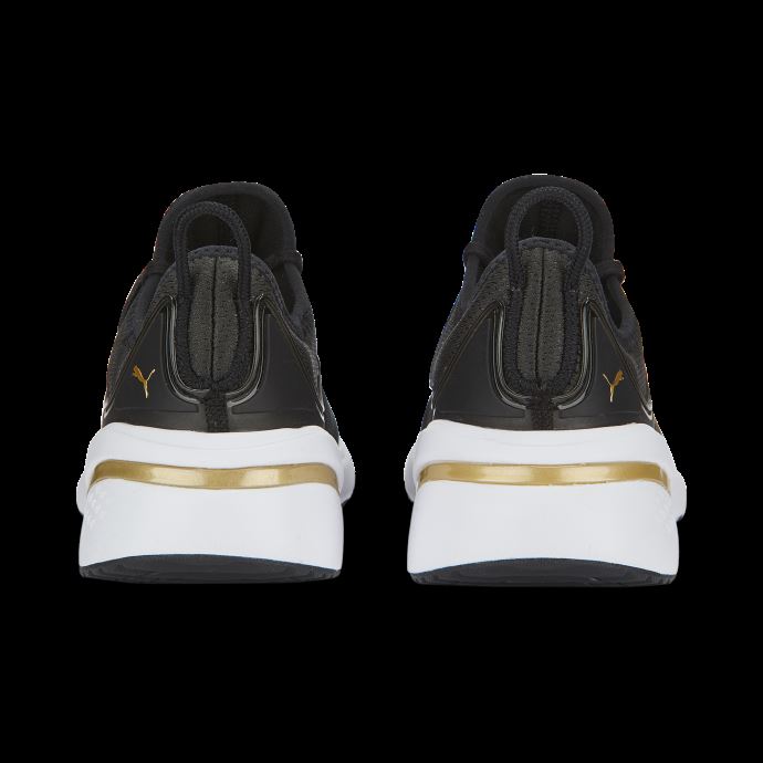 Puma Canada Forever Xt Metallic Chaussures D'entrainement Femme Noir-blanc-team Gold
