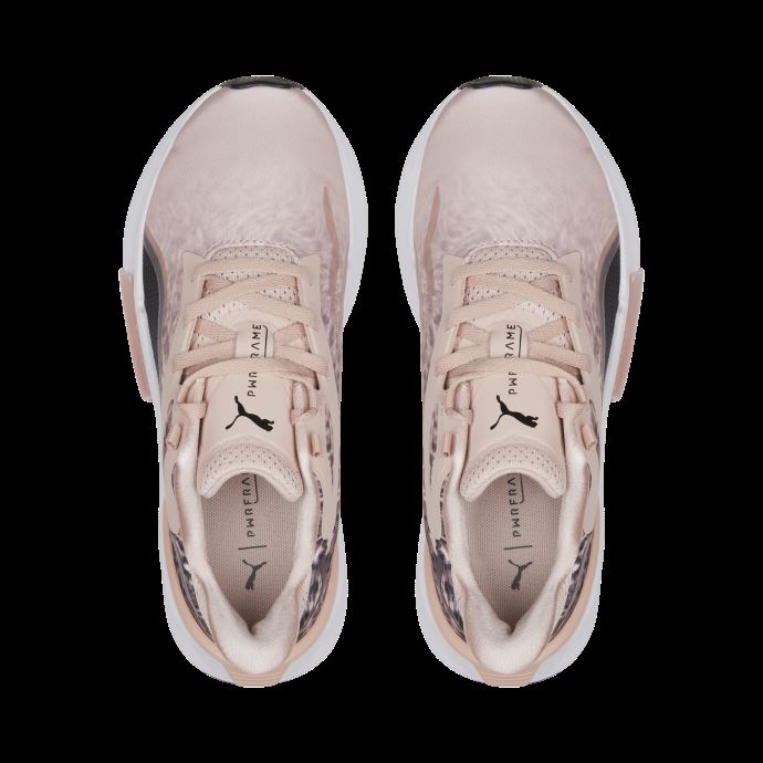 Puma Canada Pwrframe Safari Glam Chaussures D'entraînement Pour Femmes Quartz Rose-noir
