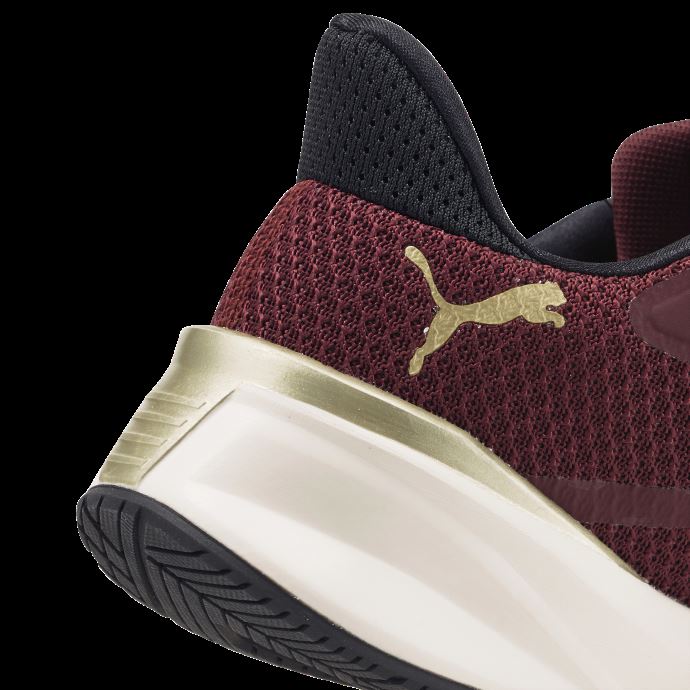 Pwrframe Tr Deco Glam Chaussures D'entraînement Pour Femmes Puma Canada Aubergine-team Or
