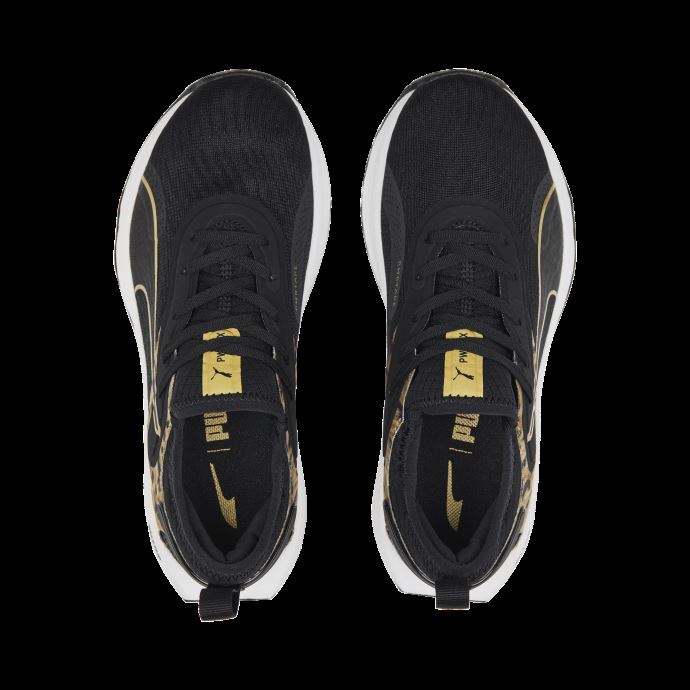 Pwr Xx Nitro Safari Glam Chaussures D'entraînement Femmes Puma Canada Black-team Gold
