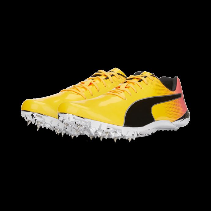 Chaussures D'athlétisme Evospeed Electric 13 Sun Stream-sunset Glow-noir Puma Canada