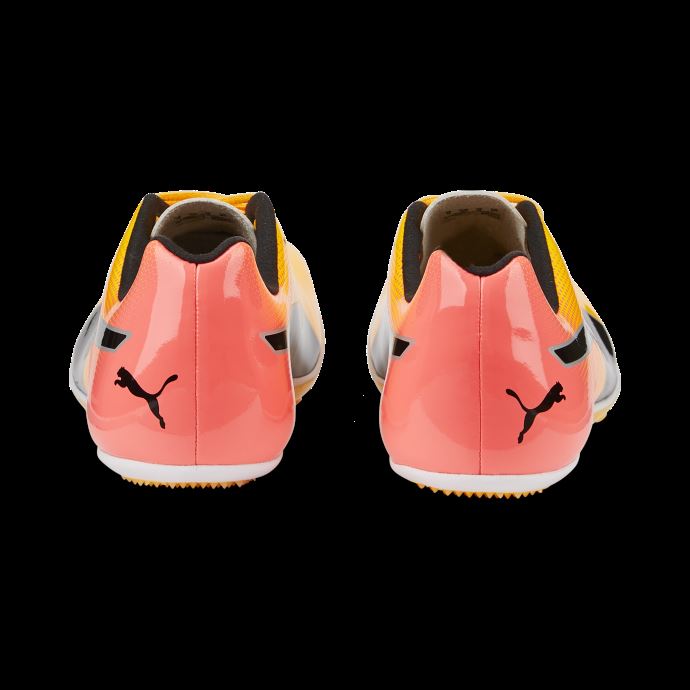 Puma Canada Sun Stream-sunset Glow-noir Evospeed Sprint 14 Chaussures D'athlétisme
