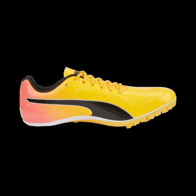 Puma Canada Sun Stream-sunset Glow-noir Evospeed Sprint 14 Chaussures D'athlétisme
