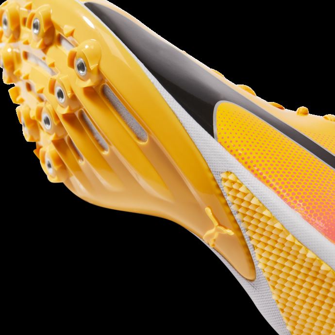 Puma Canada Sun Stream-sunset Glow-noir Evospeed Sprint 14 Chaussures D'athlétisme
