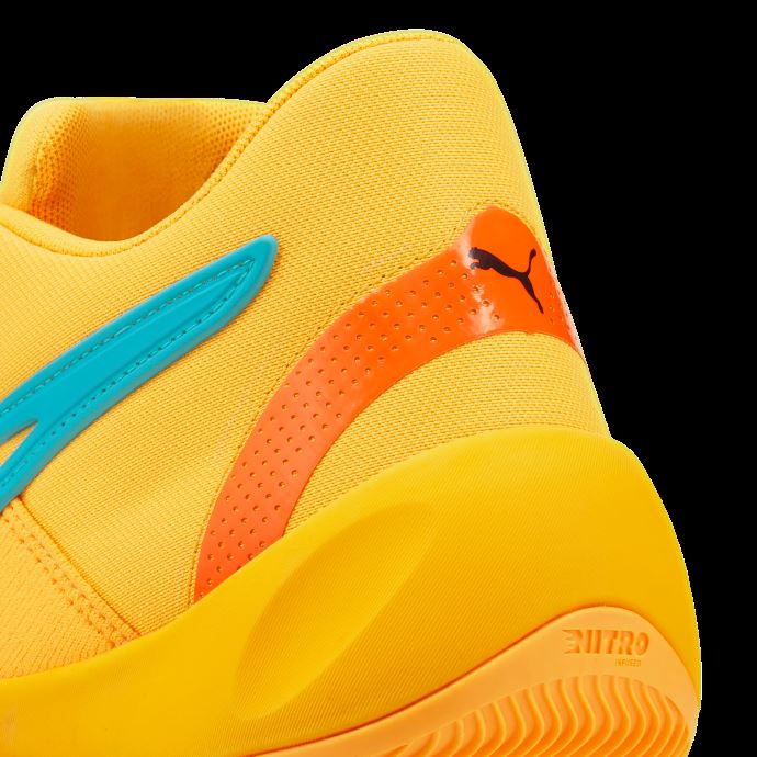 Puma Canada Rise Nitro Chaussures De Basketball Pour Hommes Sun Stream-blue Atoll
