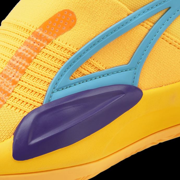 Puma Canada Rise Nitro Chaussures De Basketball Pour Hommes Sun Stream-blue Atoll
