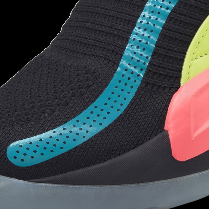 Puma Canada Noir-sunset Glow Rise Nitro Chaussures De Basket
