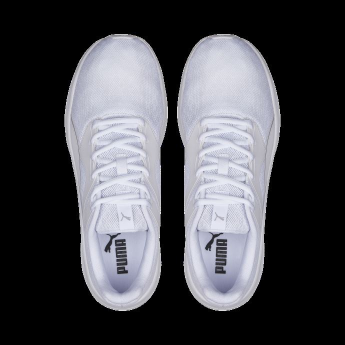 Puma Canada Blanc-argent Transport Chaussures De Course
