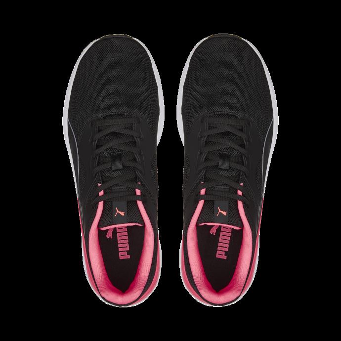 Chaussures De Course De Transport Puma Canada Noir-sunset Glow-argent
